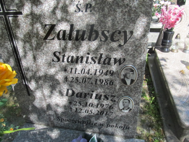 Grób Stanisław Załubski