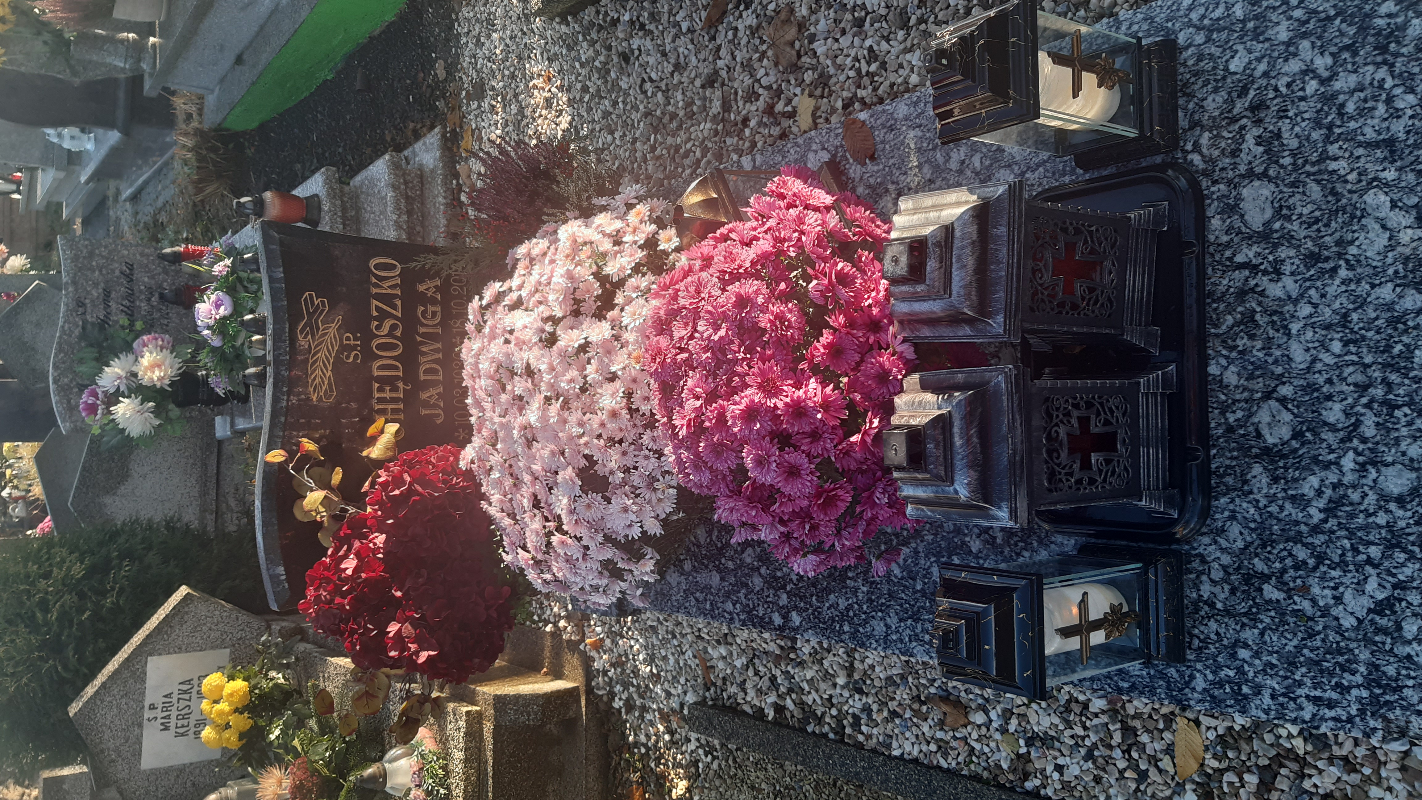 Grób Jadwiga Chędoszko