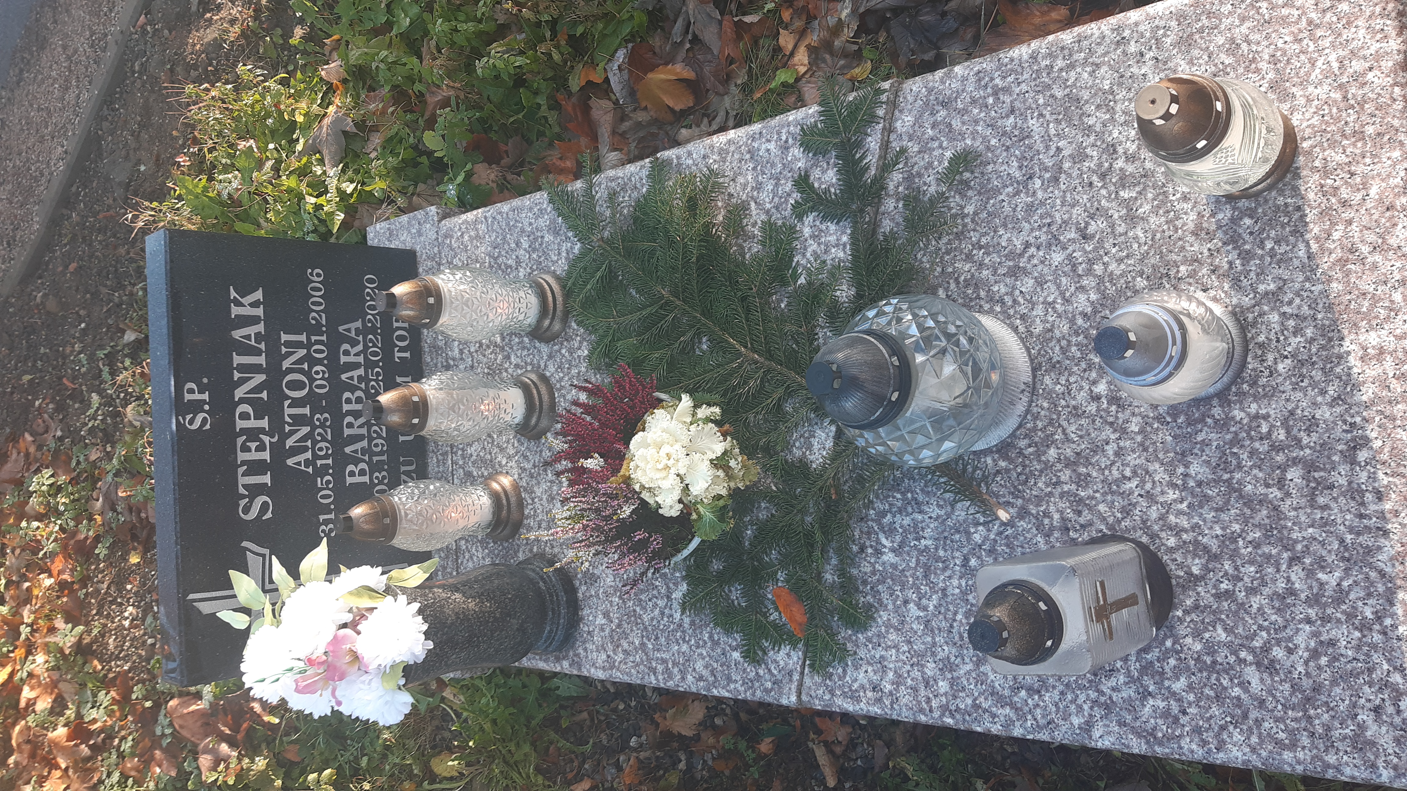 Grób Barbara Stępniak