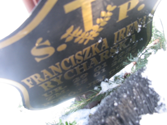 Franciszka Rycharska 1932 Kamienna Góra Gmina Miejska - Grobonet - Wyszukiwarka osób pochowanych