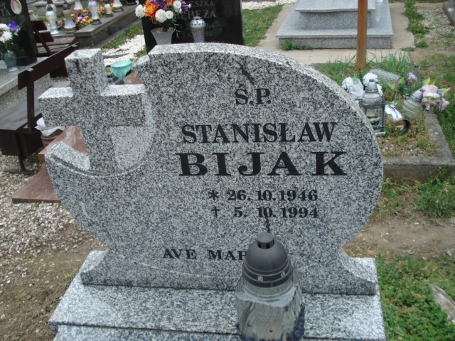 Stanisław Bijak 1946 Kamienna Góra Gmina Miejska - Grobonet - Wyszukiwarka osób pochowanych