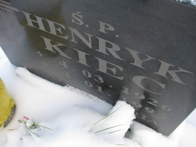 Henryk Kiec 1926 Kamienna Góra Gmina Miejska - Grobonet - Wyszukiwarka osób pochowanych