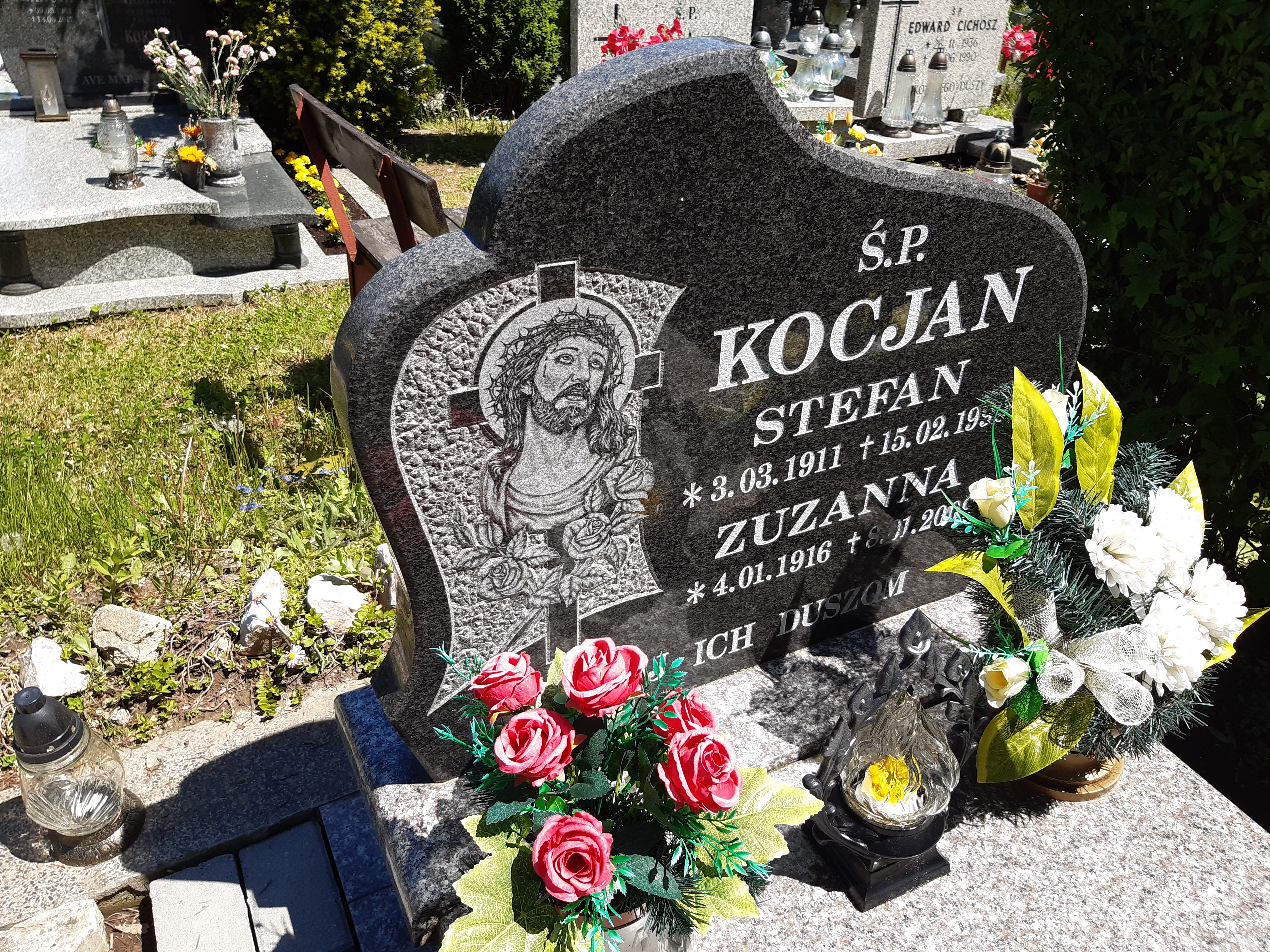 Zuzanna Kocjan 1916 Kamienna Góra Gmina Miejska - Grobonet - Wyszukiwarka osób pochowanych