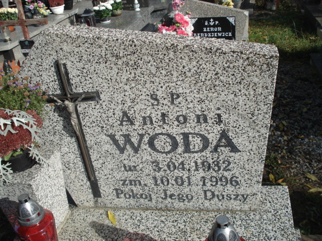 Antoni Woda 1932 Kamienna Góra Gmina Miejska - Grobonet - Wyszukiwarka osób pochowanych
