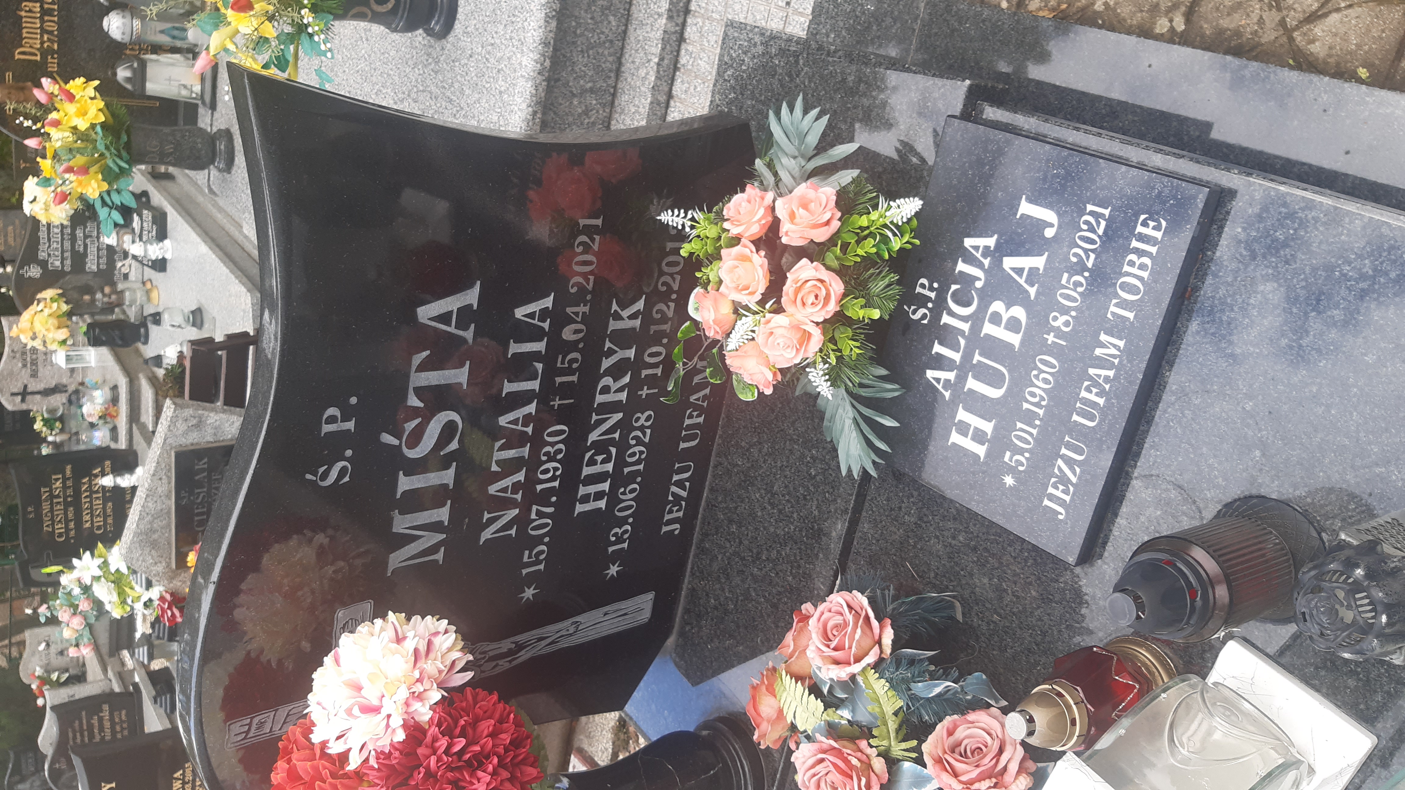 Alicja Hubaj 1960 Kamienna Góra Gmina Miejska - Grobonet - Wyszukiwarka osób pochowanych