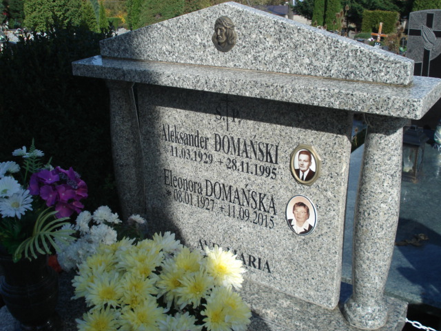 Grób Eleonora Domańska