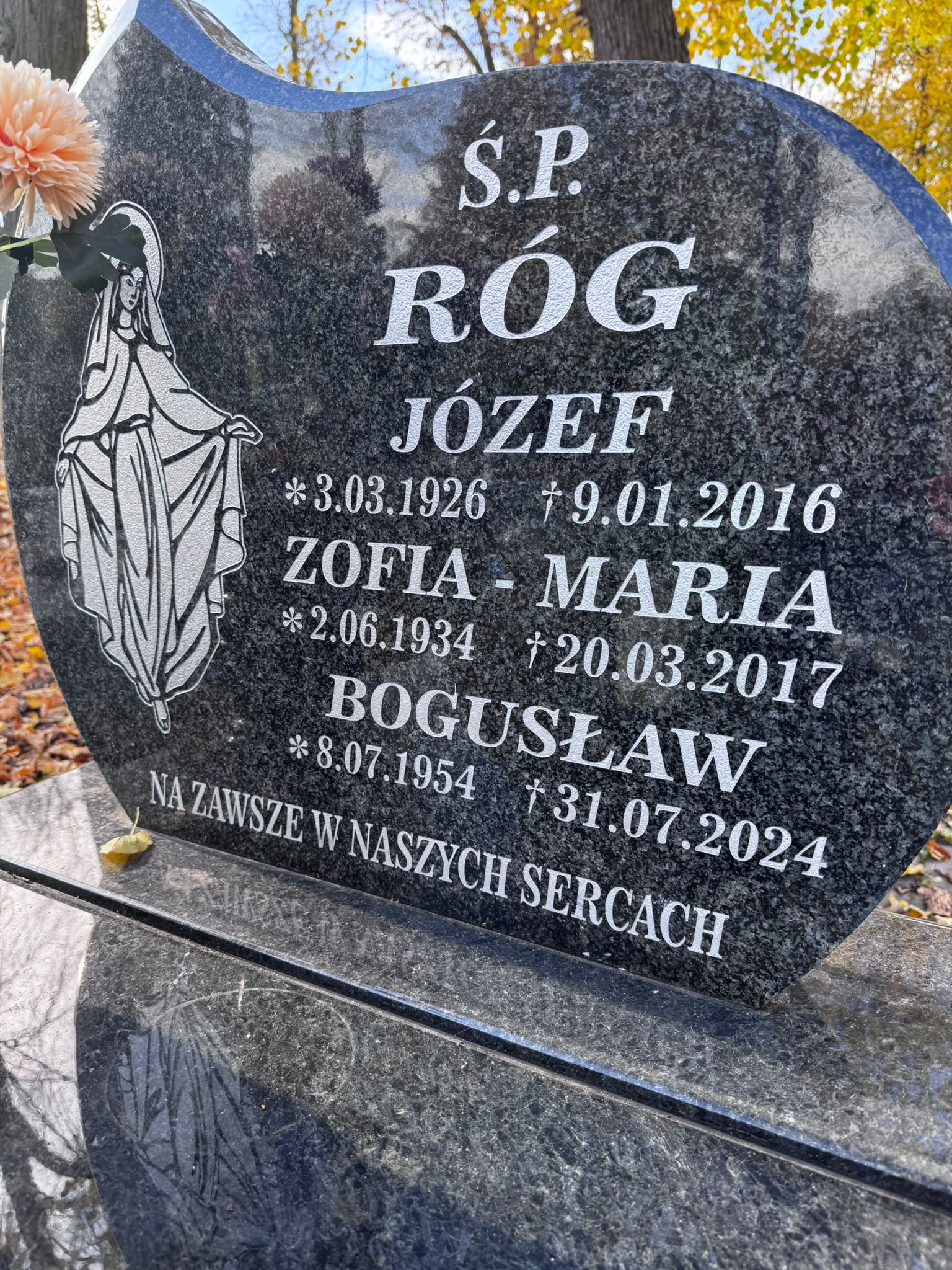 Maria RÓG 1934 Kamienna Góra Gmina Miejska - Grobonet - Wyszukiwarka osób pochowanych