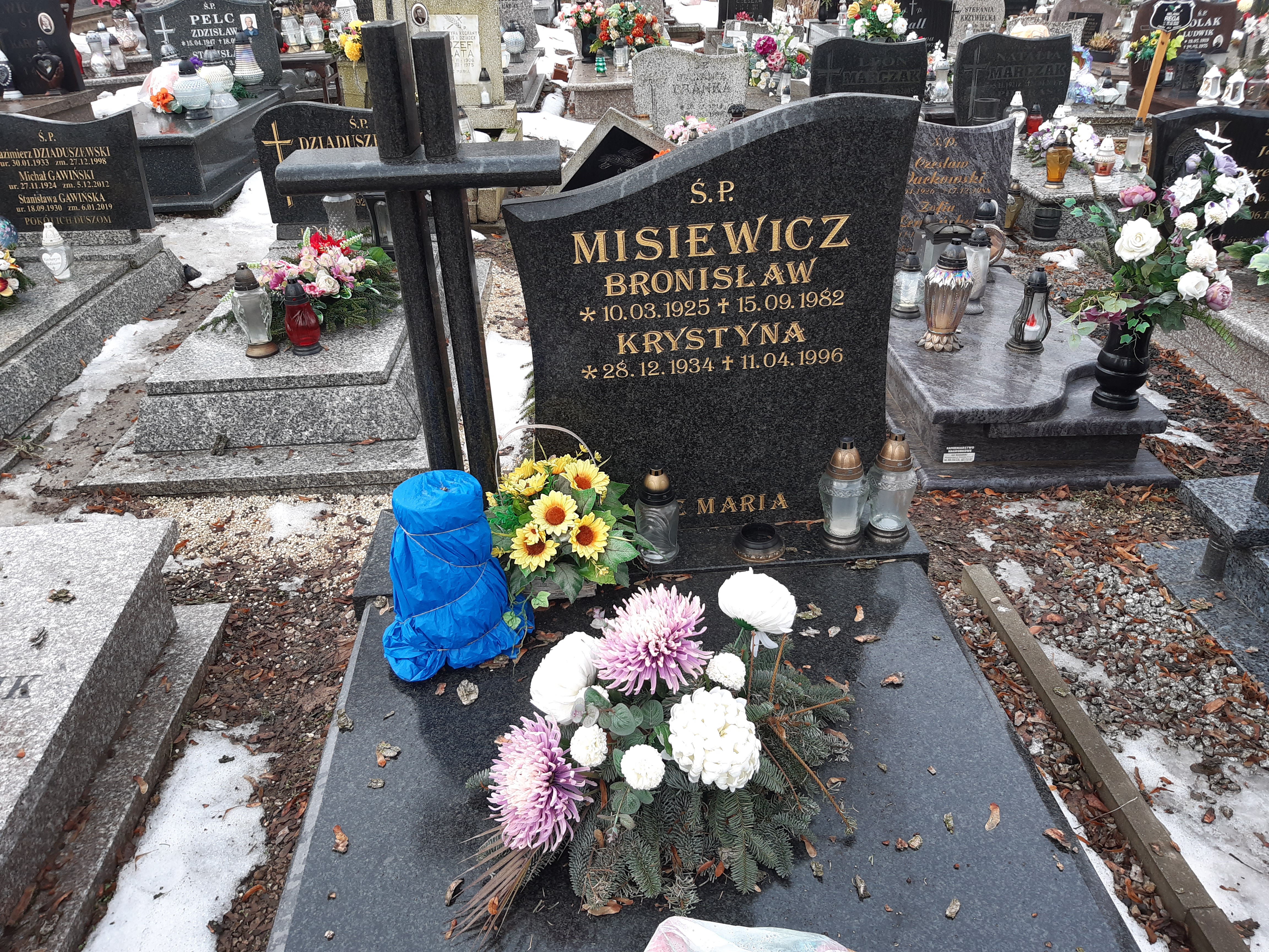 Grób Bronisław Misiewicz