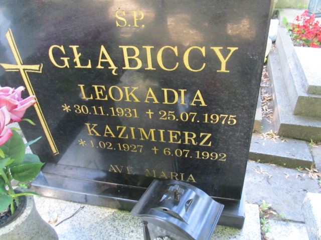 Grób Leokadia Głąbicka