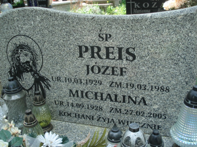 Grób Józef Preis