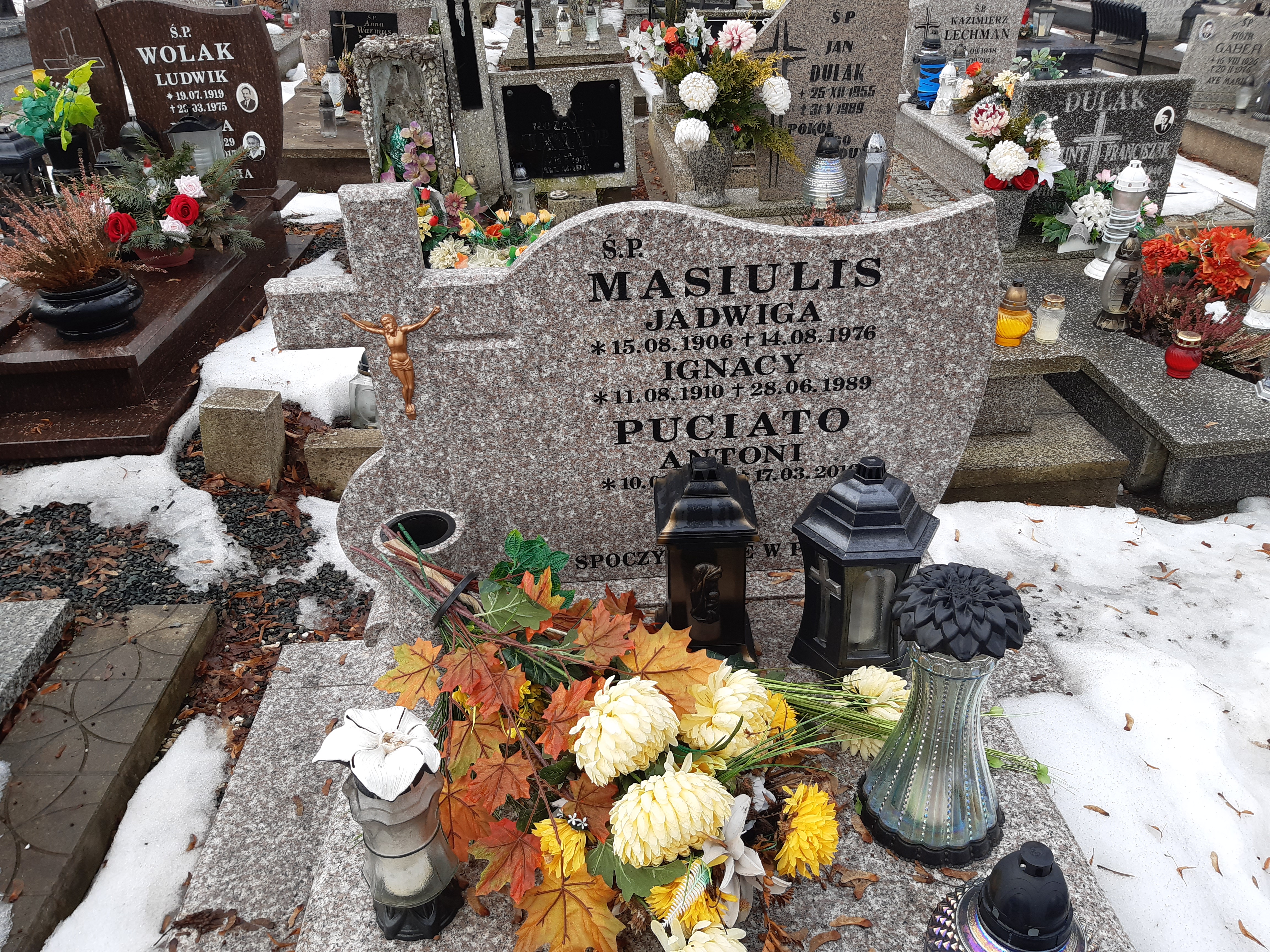 Grób Antoni Puciato