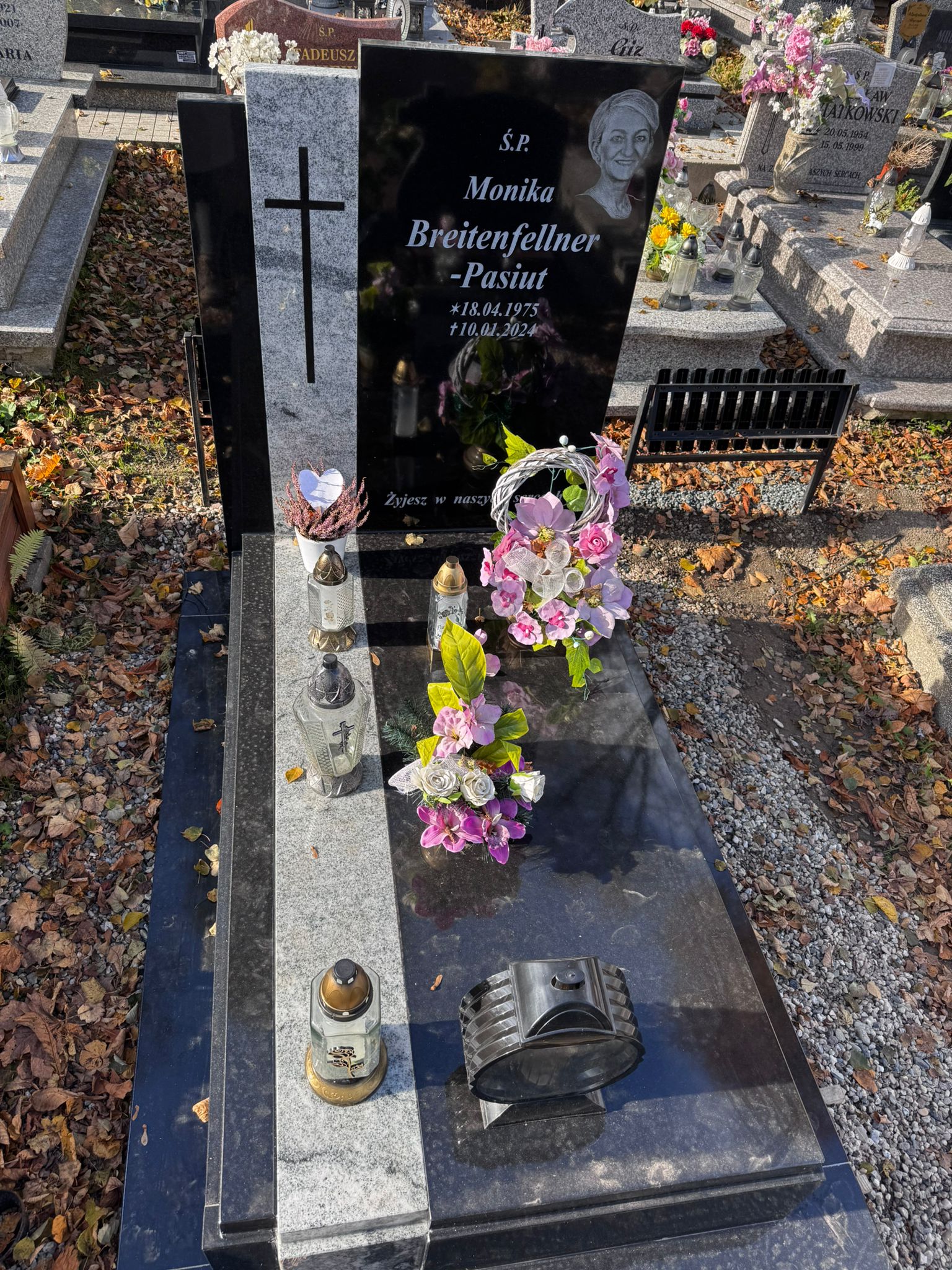 Monika Breitenfellner-Pasiut 1975 Kamienna Góra Gmina Miejska - Grobonet - Wyszukiwarka osób pochowanych