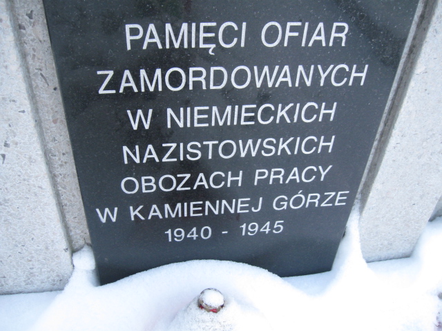 zamordowanych 1941-1945 Pomnik Pamięci 120 ofiar  1941 Kamienna Góra Gmina Miejska - Grobonet - Wyszukiwarka osób pochowanych