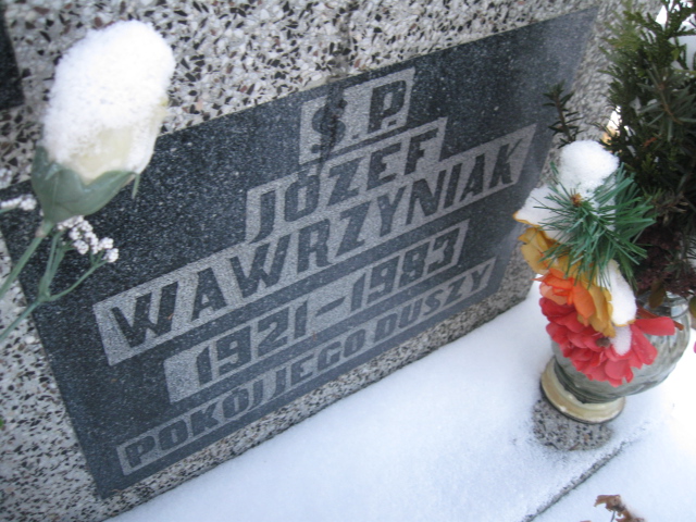 Józef Wawrzyniak 1921 Kamienna Góra Gmina Miejska - Grobonet - Wyszukiwarka osób pochowanych