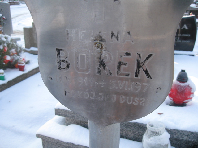 Helena Borek 1911 Kamienna Góra Gmina Miejska - Grobonet - Wyszukiwarka osób pochowanych