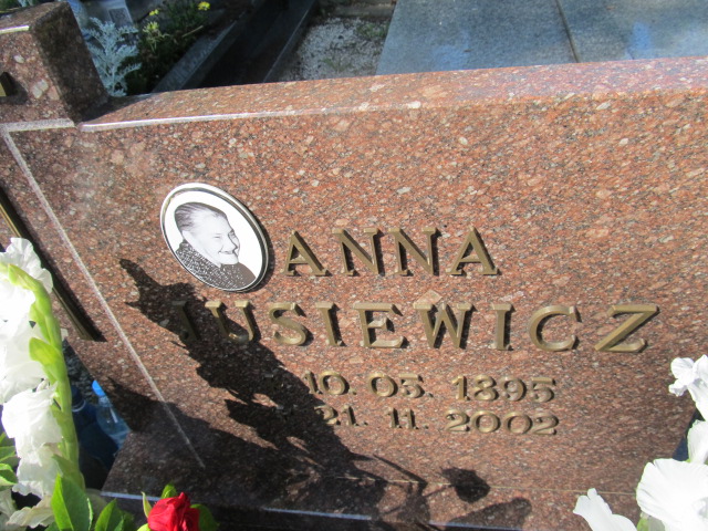 Anna Jusiewicz 1895 Kamienna Góra Gmina Miejska - Grobonet - Wyszukiwarka osób pochowanych