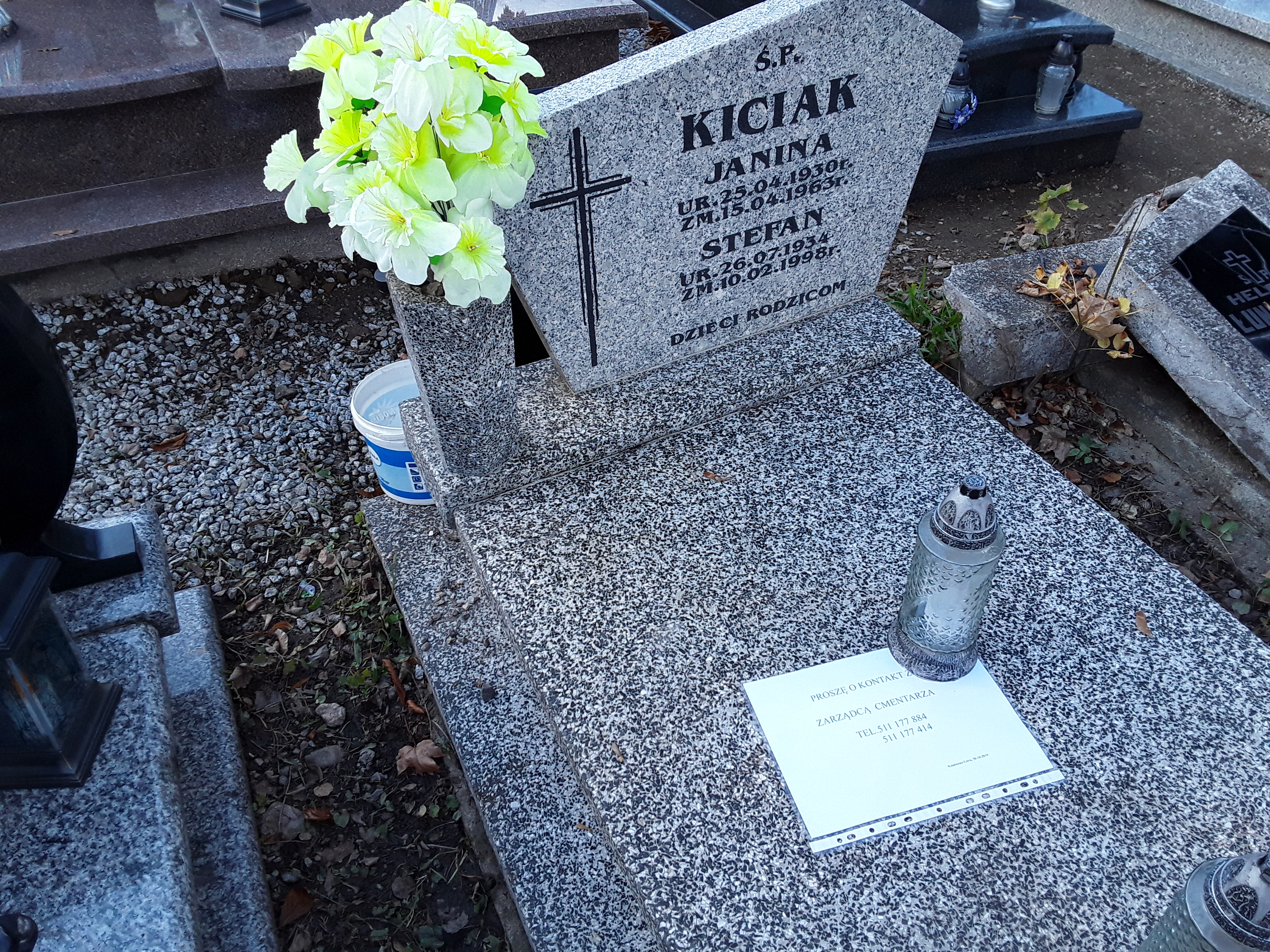 Janina Kiciak 1930 Kamienna Góra Gmina Miejska - Grobonet - Wyszukiwarka osób pochowanych