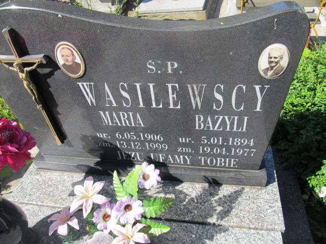 Bazyli Wasilewski 1894 Kamienna Góra Gmina Miejska - Grobonet - Wyszukiwarka osób pochowanych