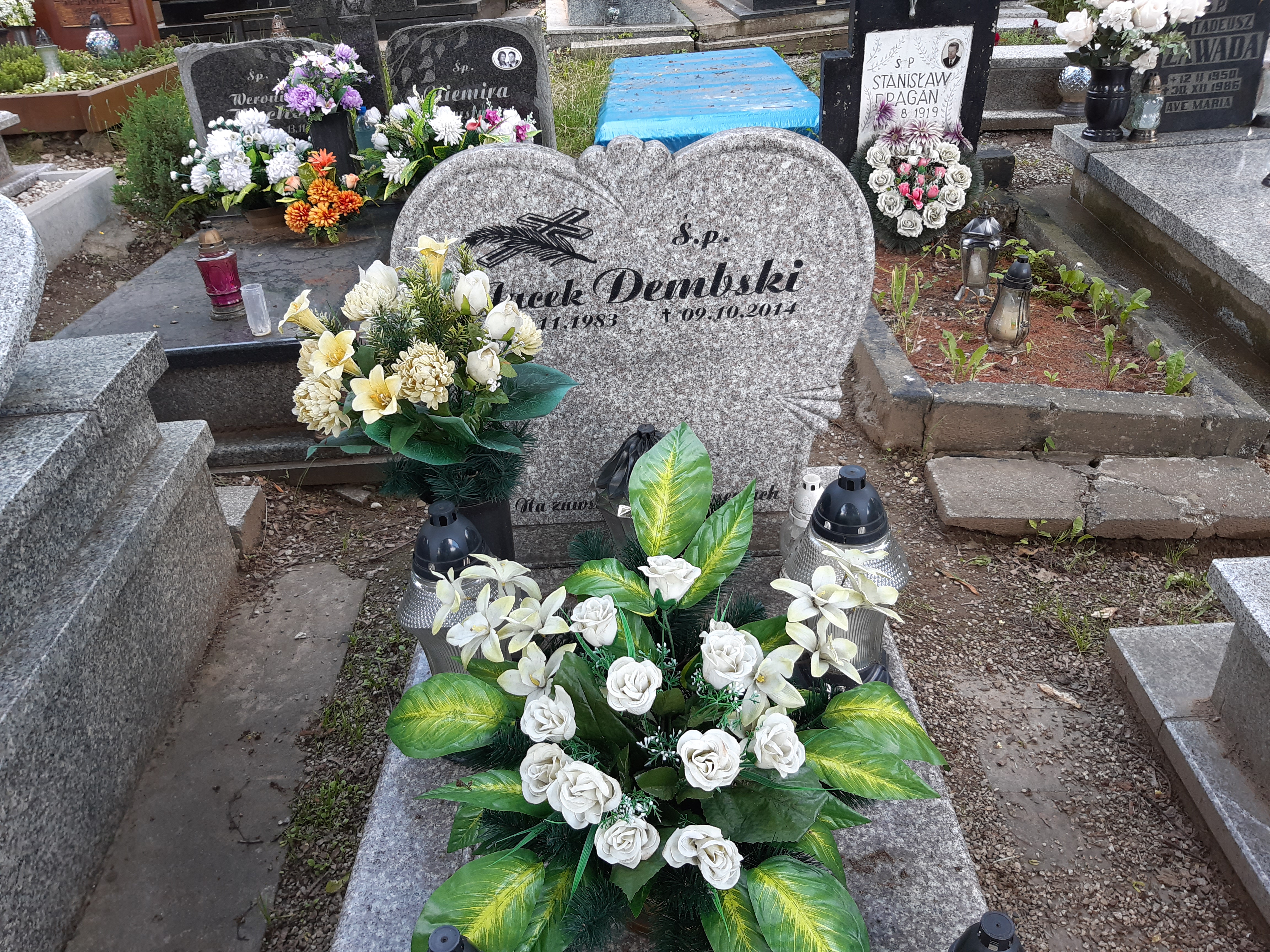 Grób Mirosława Rendziewicz