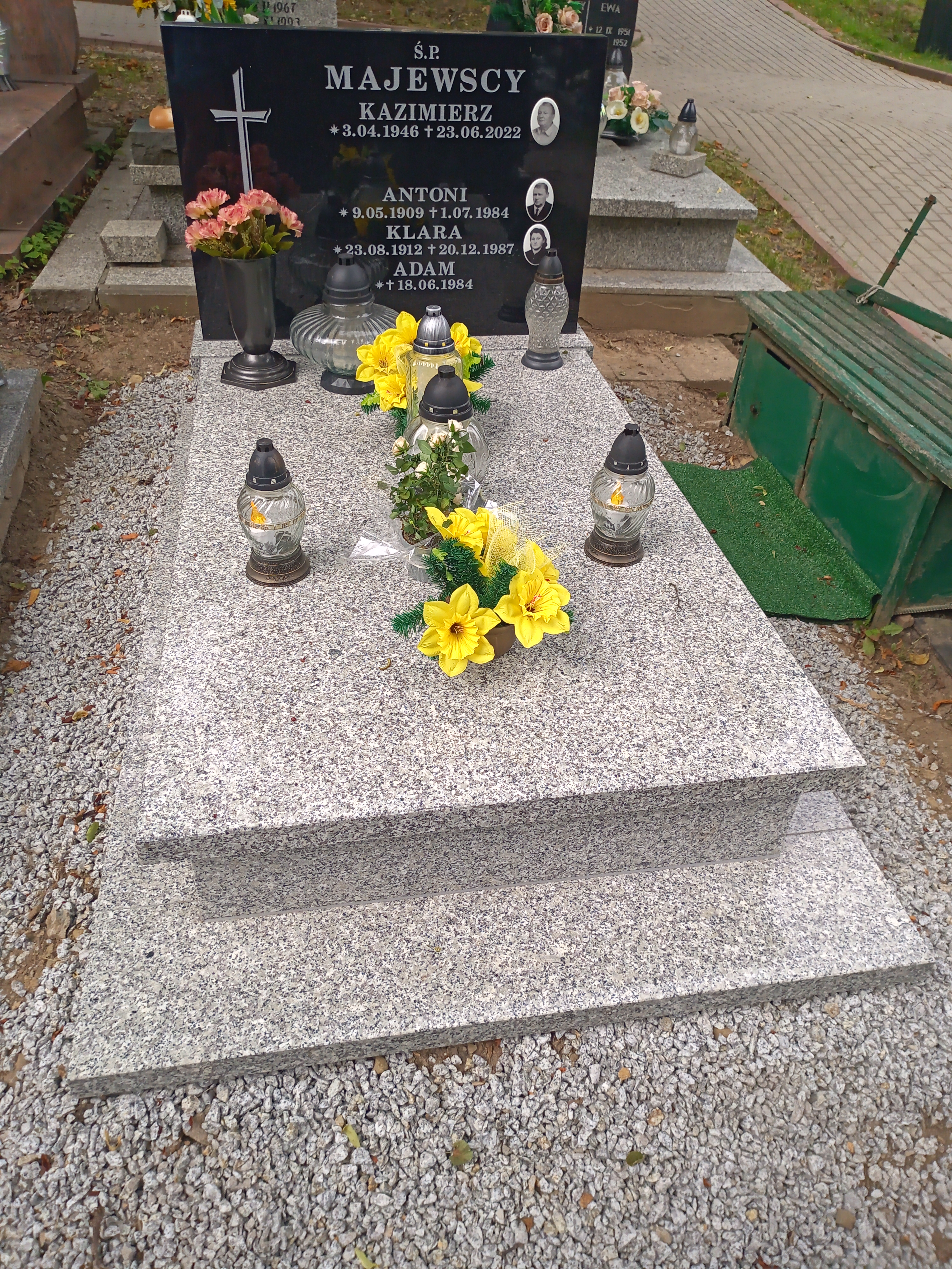 Kazimierz Majewski 1946 Kamienna Góra Gmina Miejska - Grobonet - Wyszukiwarka osób pochowanych