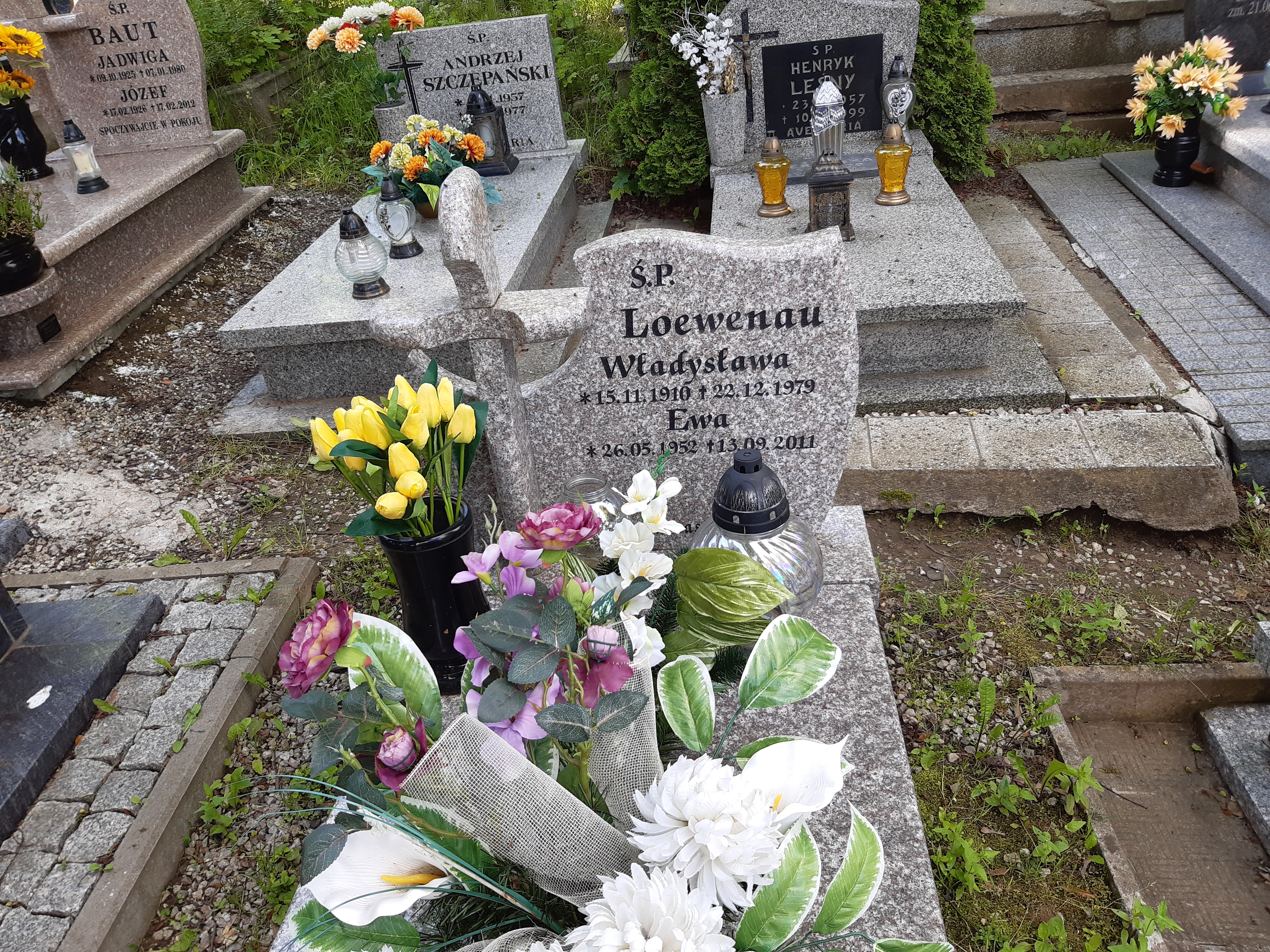 Grób Waldemar Loewenau