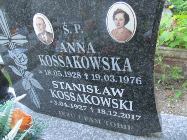 Stanisław Kossakowski 1927 Kamienna Góra Gmina Miejska - Grobonet - Wyszukiwarka osób pochowanych