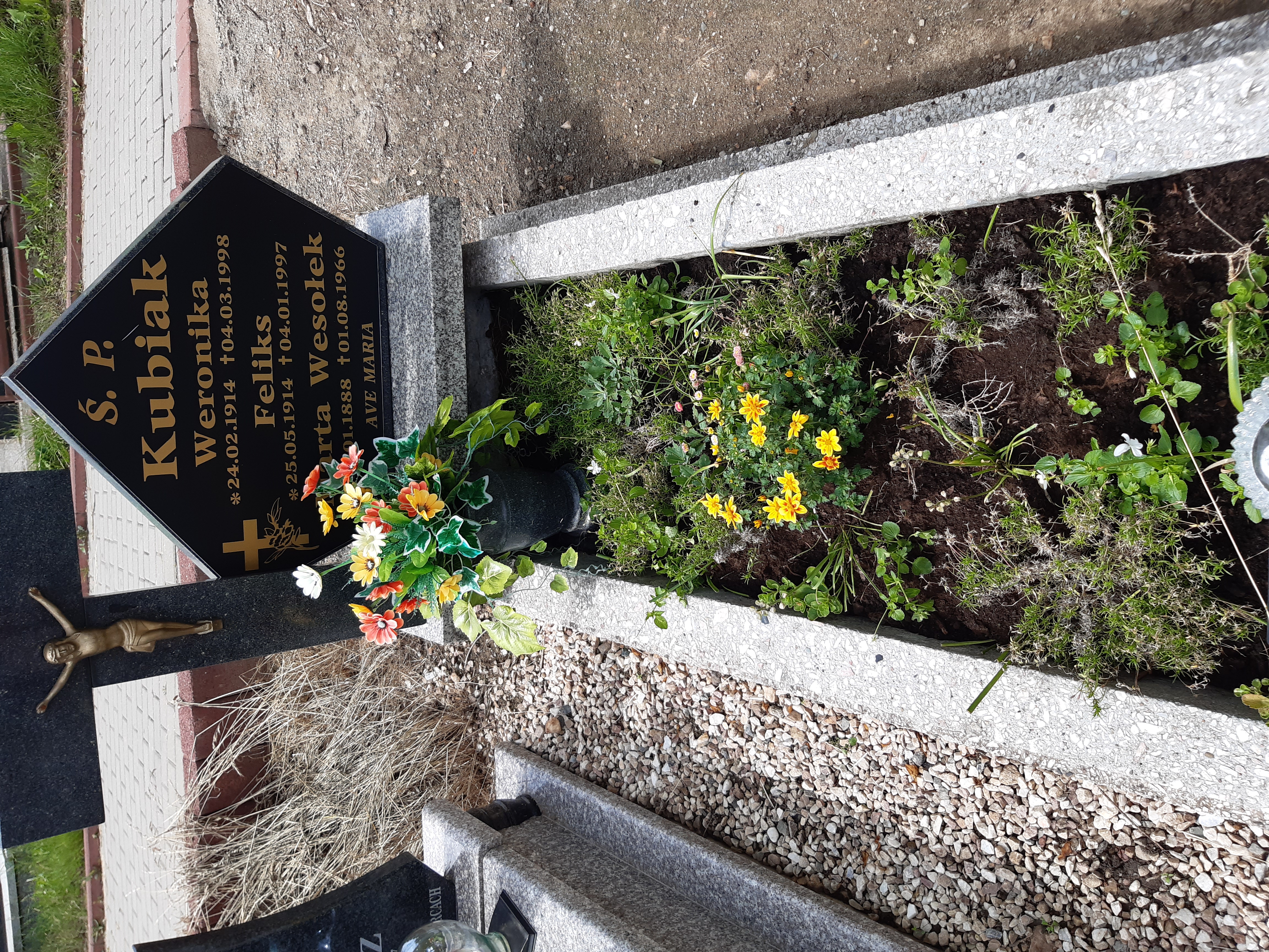 Feliks Kubiak 1914 Kamienna Góra Gmina Miejska - Grobonet - Wyszukiwarka osób pochowanych