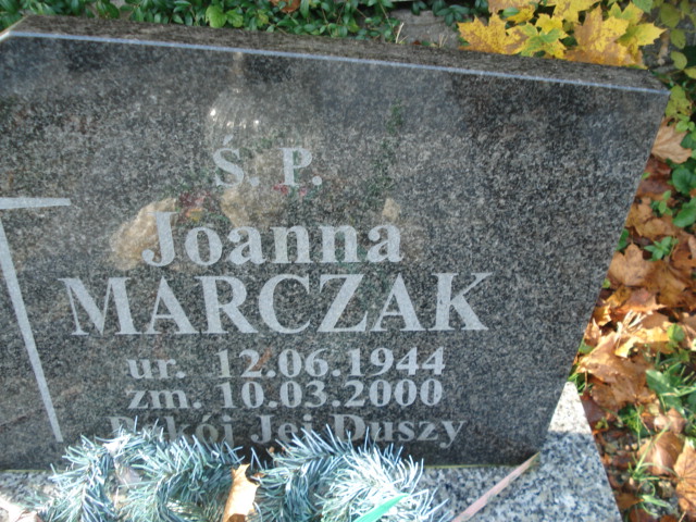 Grób Joanna Marczak