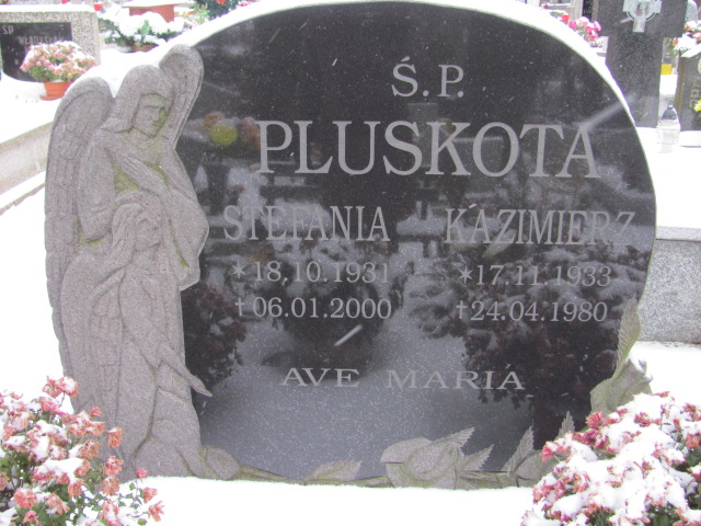 Grób Kazimierz Pluskota