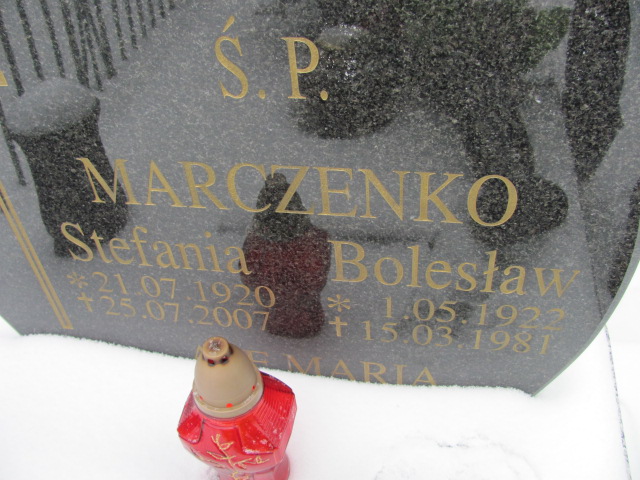 Grób Stefania Marczenko