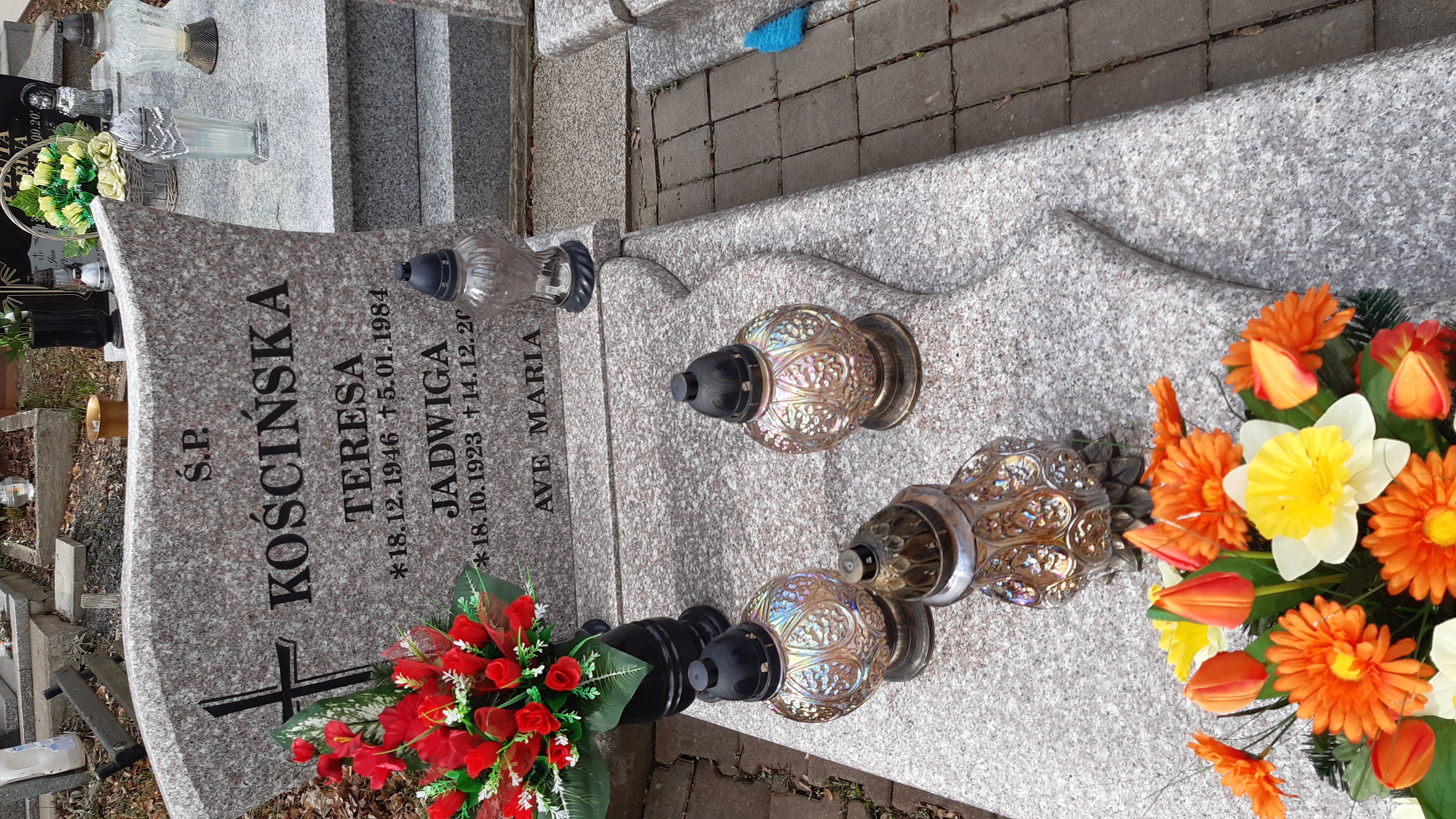 Teresa Kościńska 1946 Kamienna Góra Gmina Miejska - Grobonet - Wyszukiwarka osób pochowanych