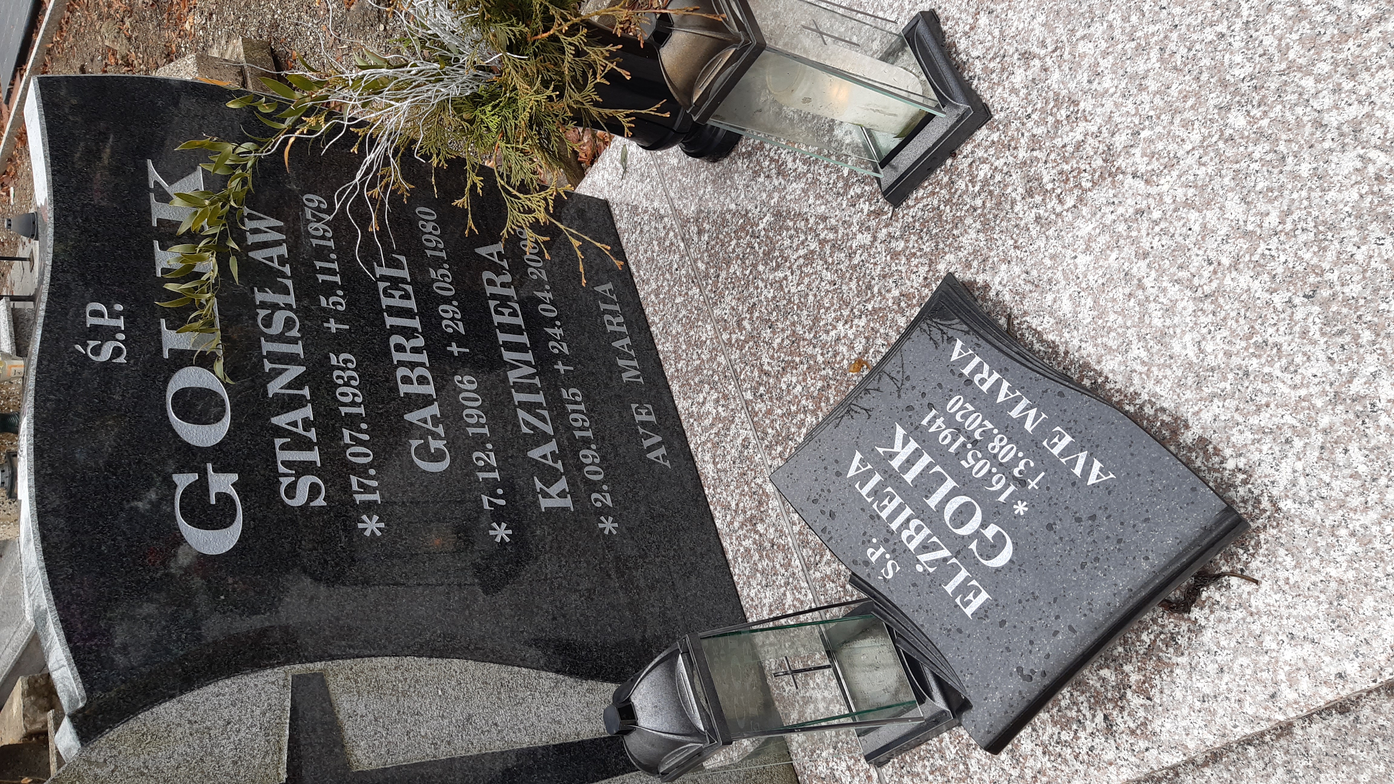 Grób Kazimiera Golik