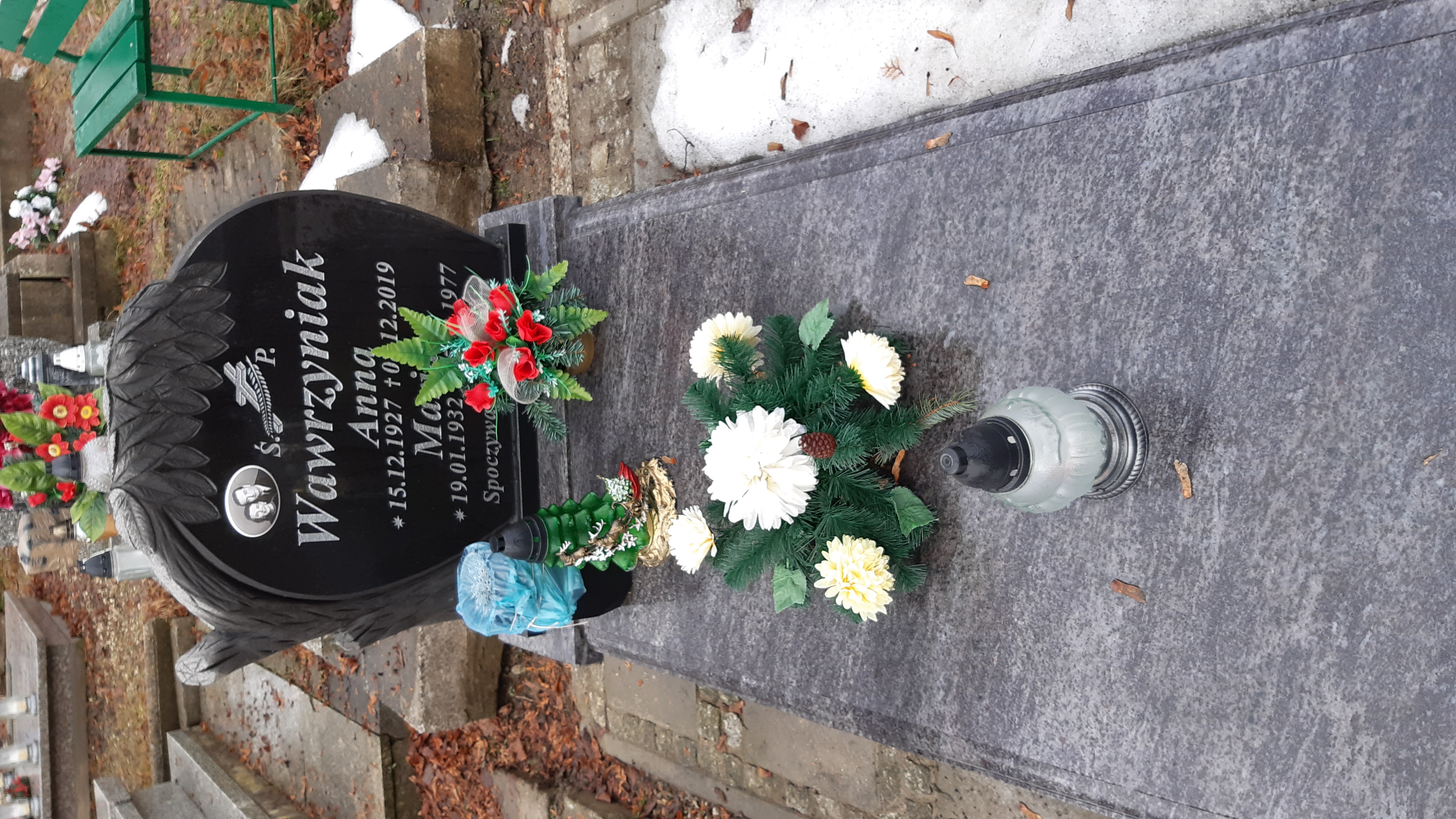 Anna Wawrzyniak 1927 Kamienna Góra Gmina Miejska - Grobonet - Wyszukiwarka osób pochowanych