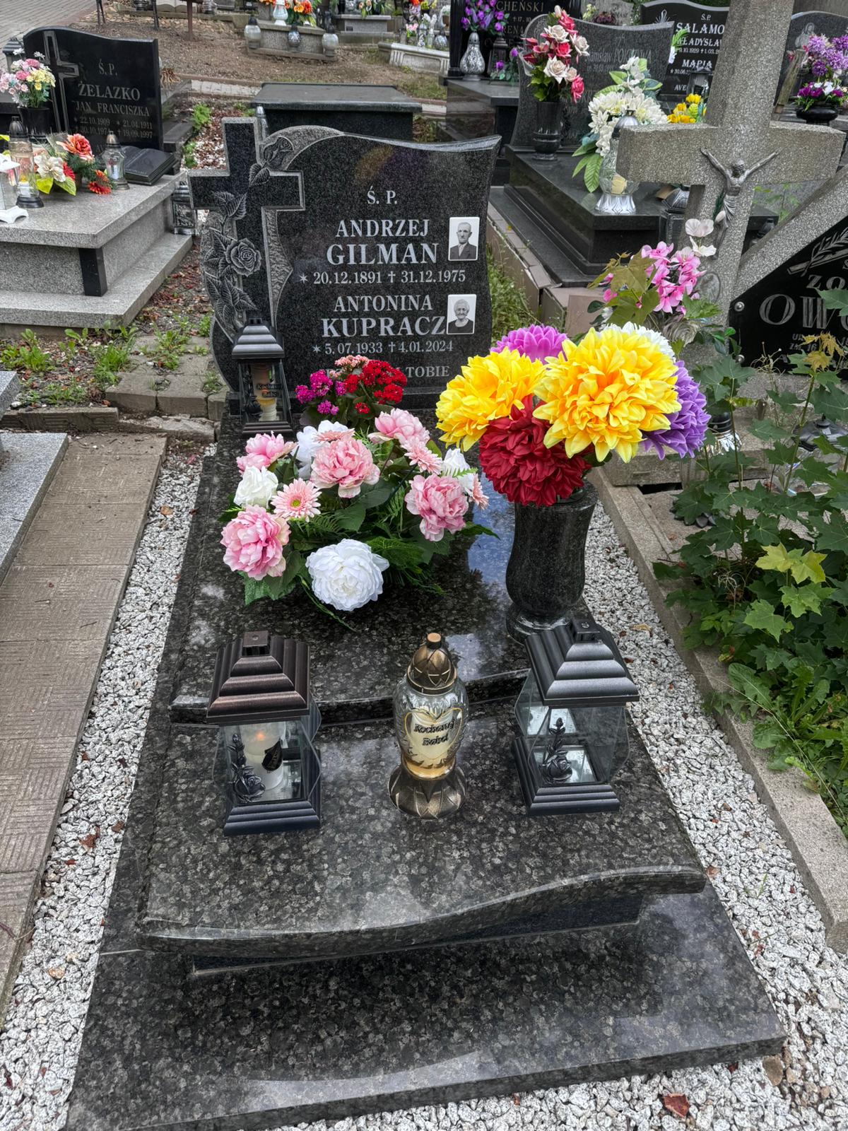 Antonina Kupracz 1933 Kamienna Góra Gmina Miejska - Grobonet - Wyszukiwarka osób pochowanych