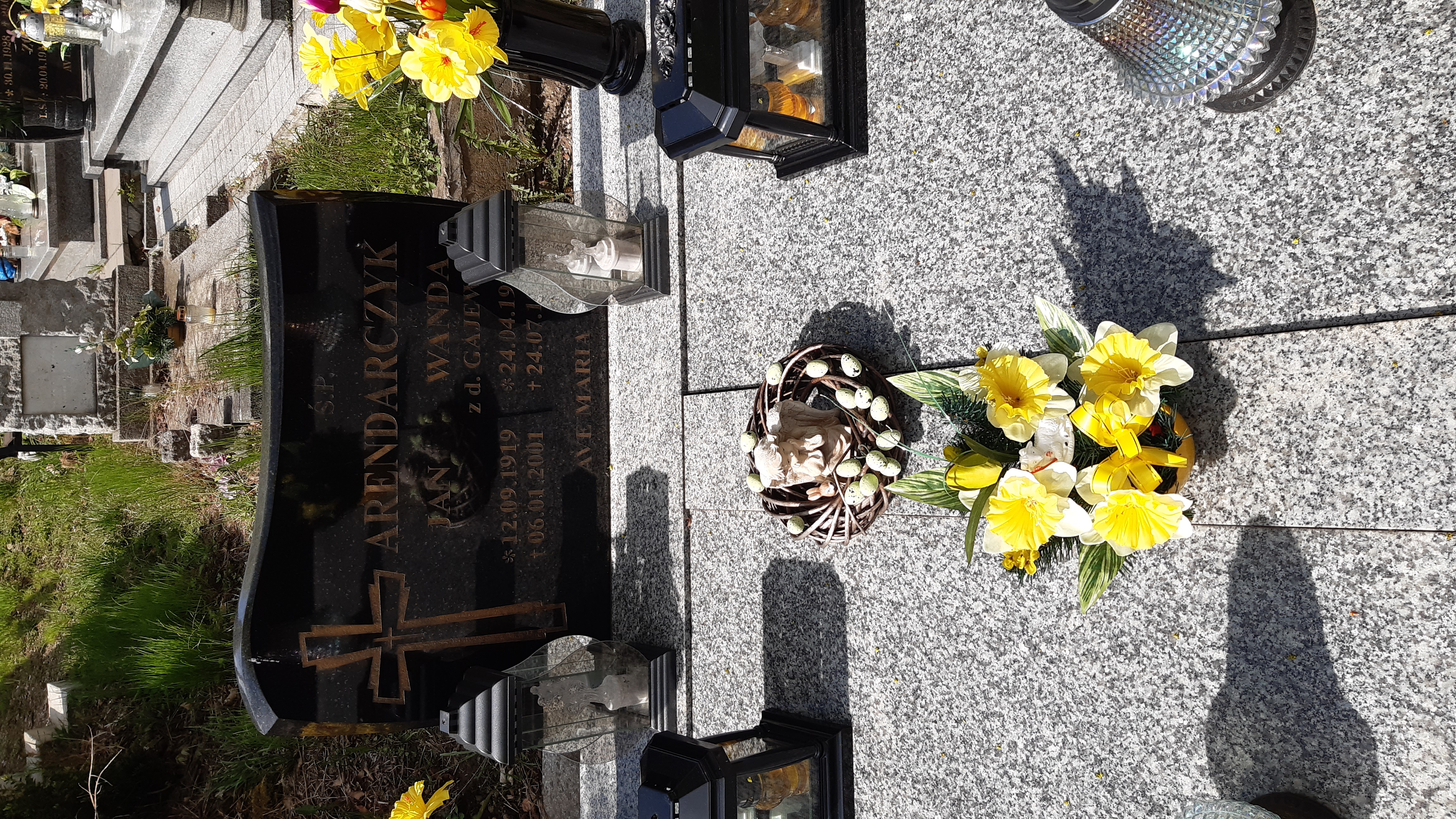 Grób Wanda Arendarczyk