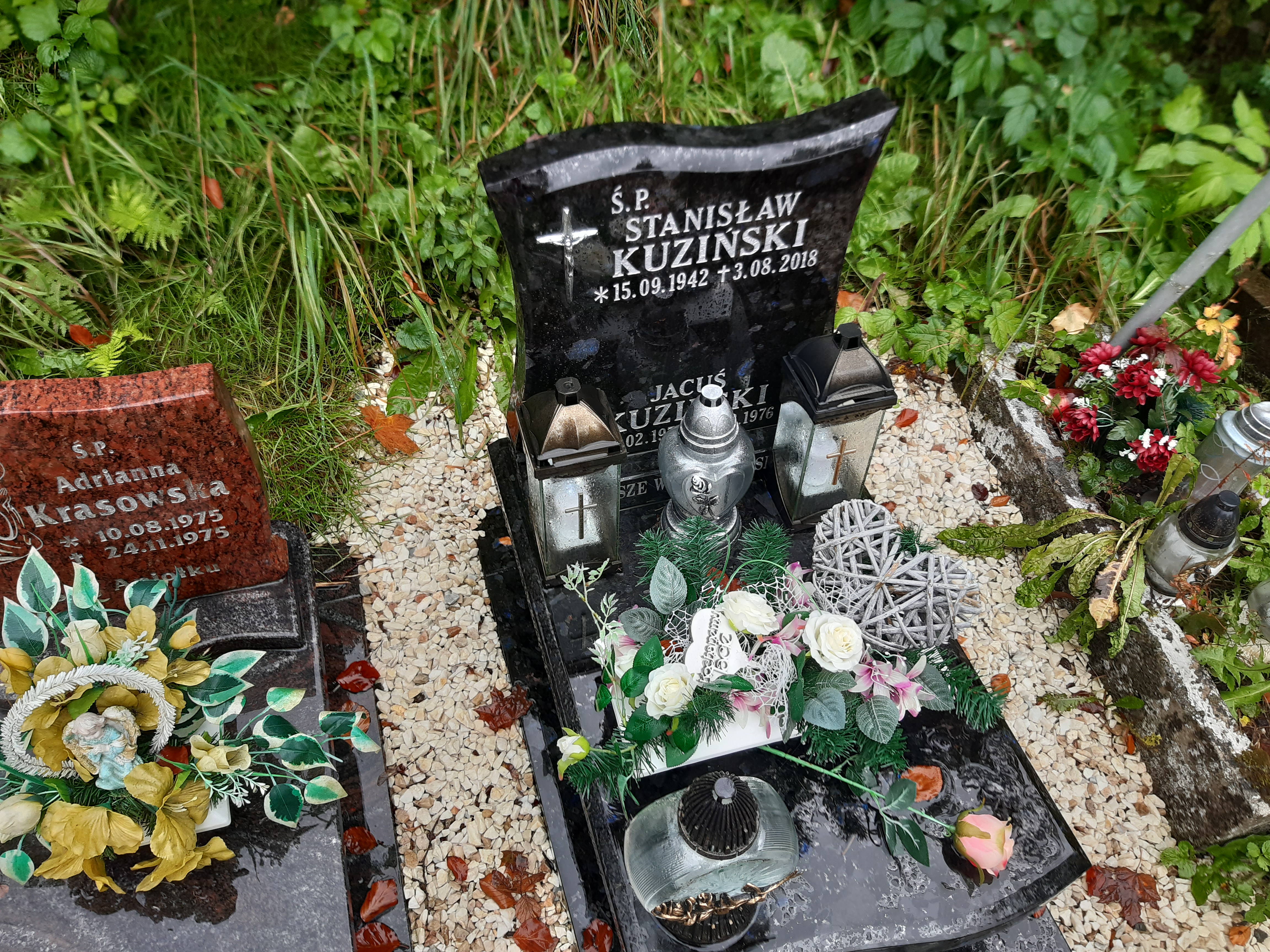 Jacek Kuziński 1976 Kamienna Góra Gmina Miejska - Grobonet - Wyszukiwarka osób pochowanych