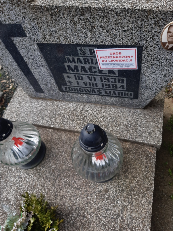 Grób Marian Macek