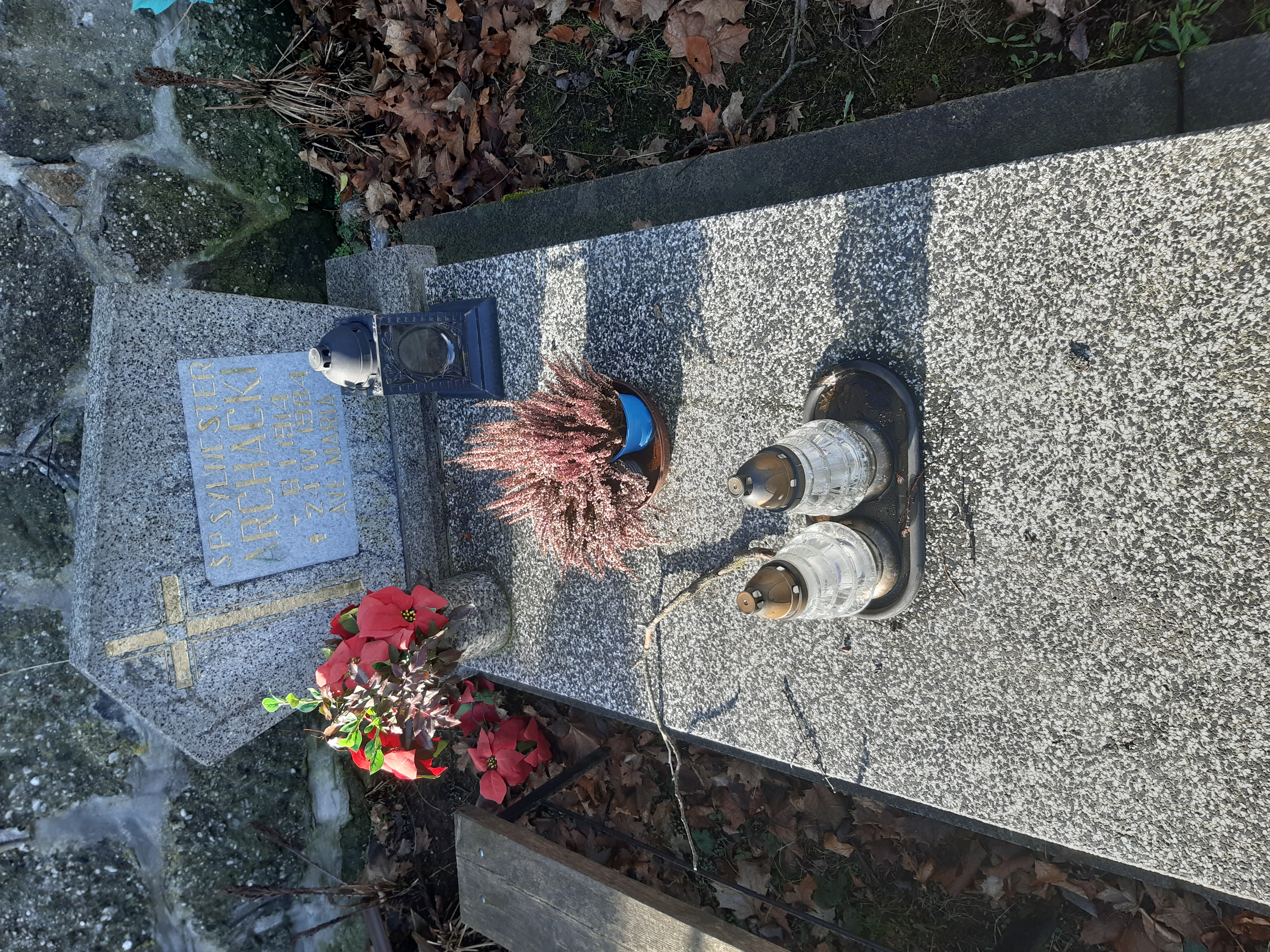 Grób Sylwester Archacki