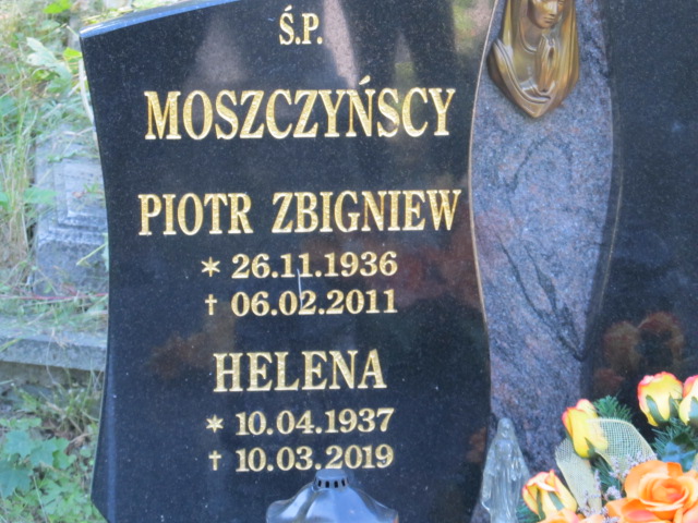 Grób Helena Moszczyńska