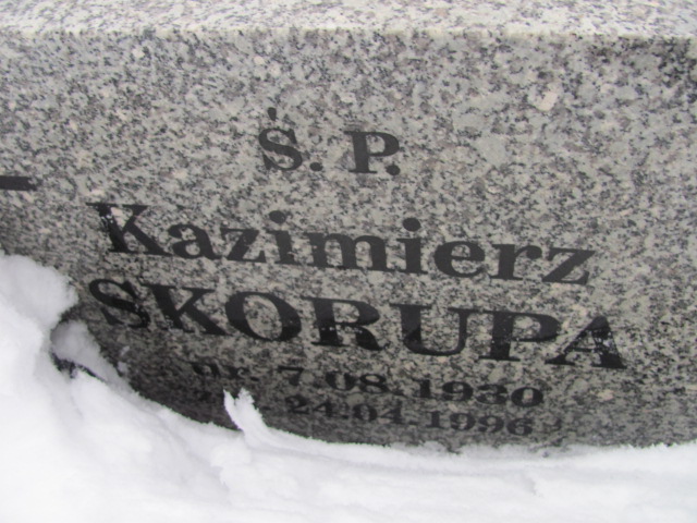Grób Kazimierz Skorupa