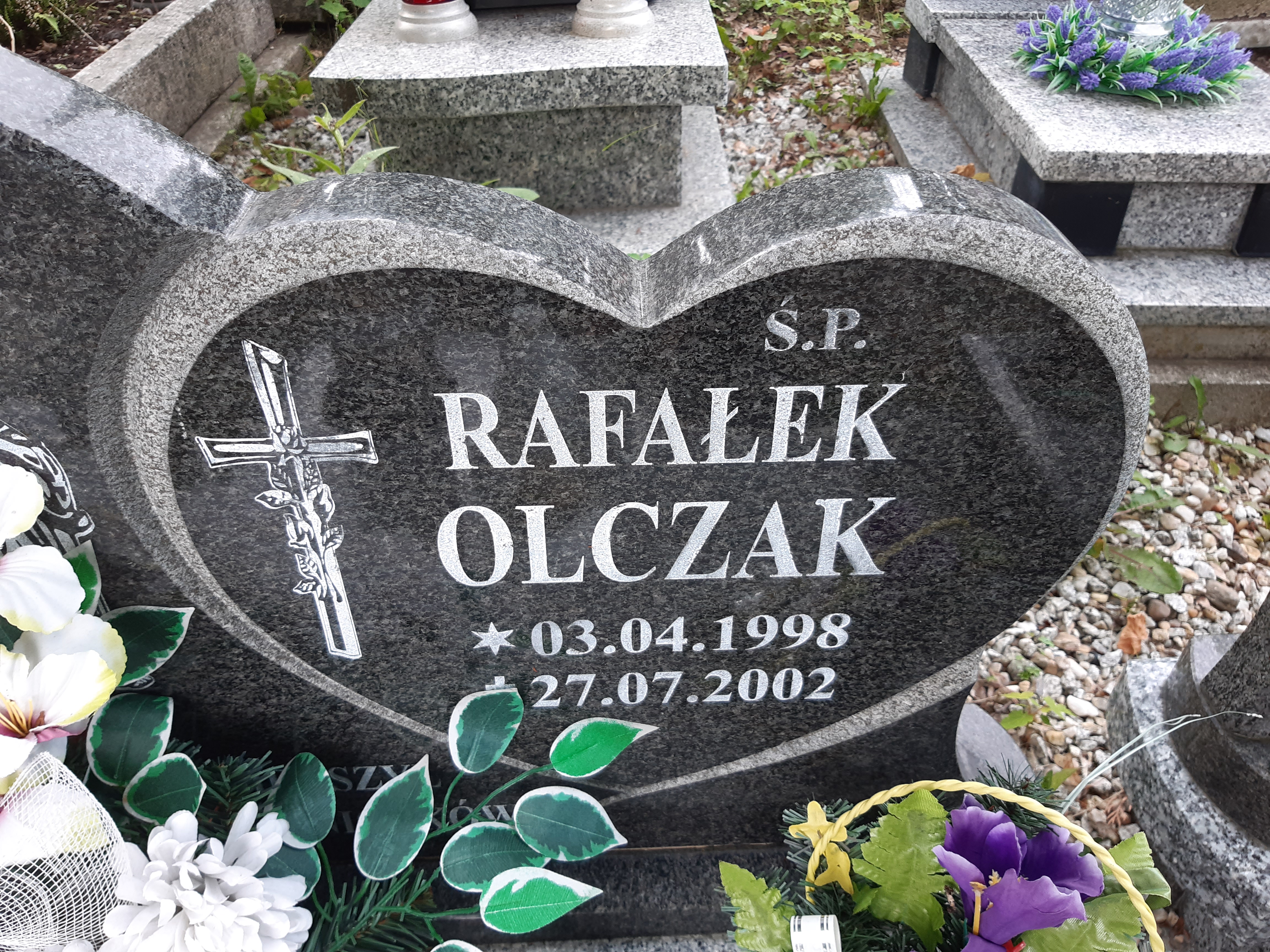 Rafał Olczak 1998 Kamienna Góra Gmina Miejska - Grobonet - Wyszukiwarka osób pochowanych