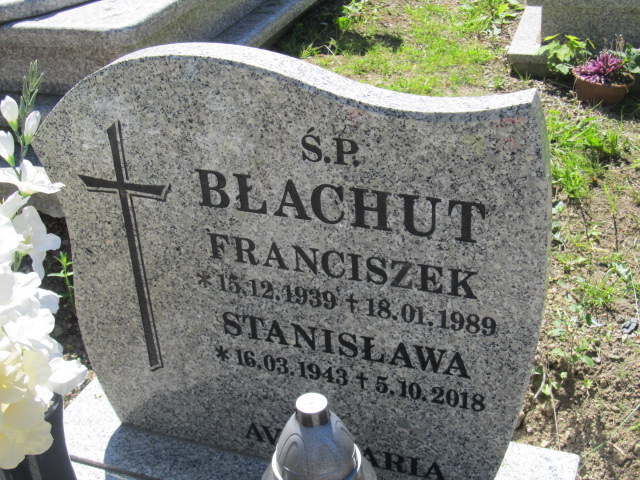 Franciszek Błachut 1939 Kamienna Góra Gmina Miejska - Grobonet - Wyszukiwarka osób pochowanych