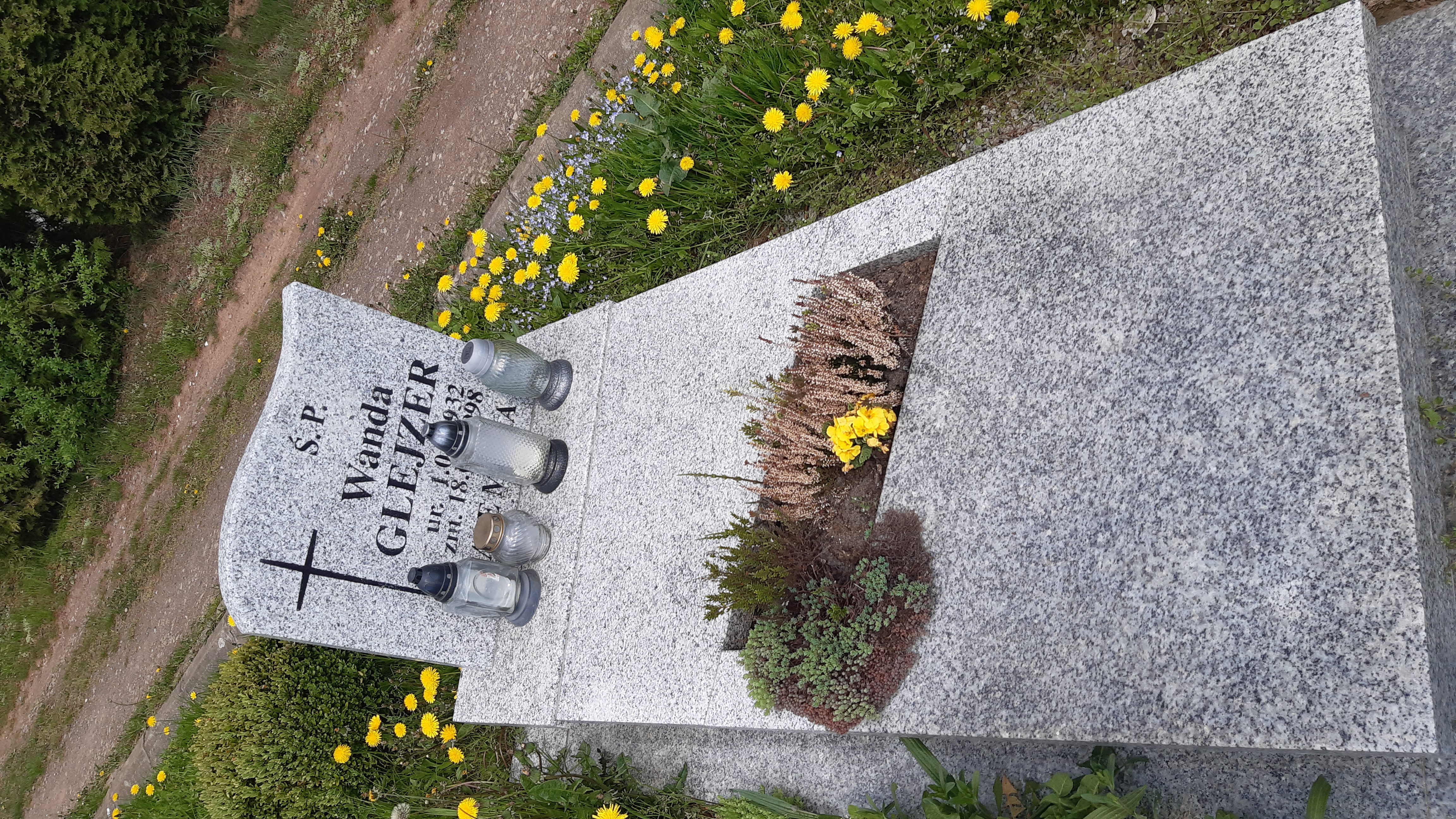 Wanda Glejzer 1932 Kamienna Góra Gmina Miejska - Grobonet - Wyszukiwarka osób pochowanych