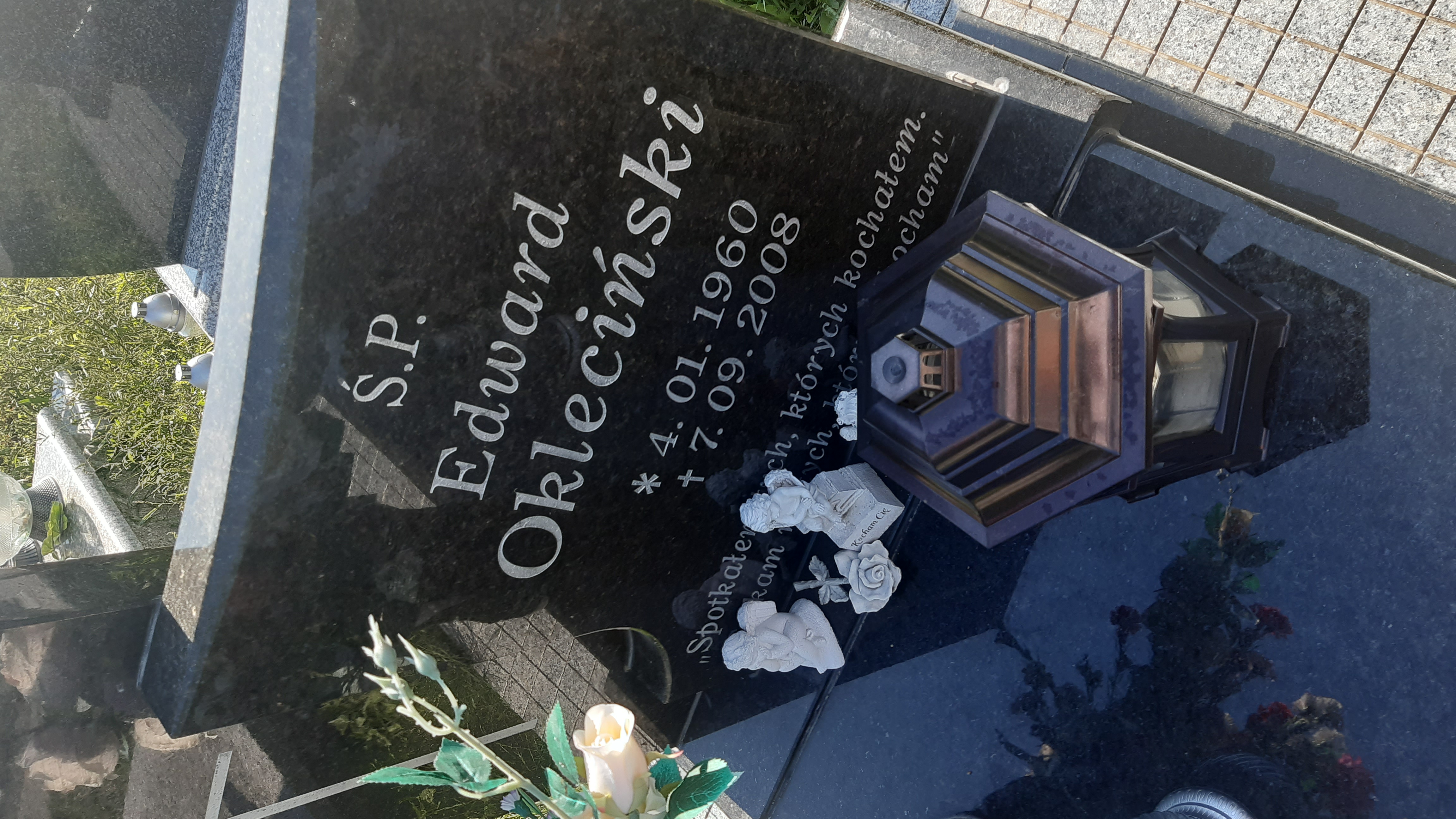 Edward Okleciński 1960 Kamienna Góra Gmina Miejska - Grobonet - Wyszukiwarka osób pochowanych