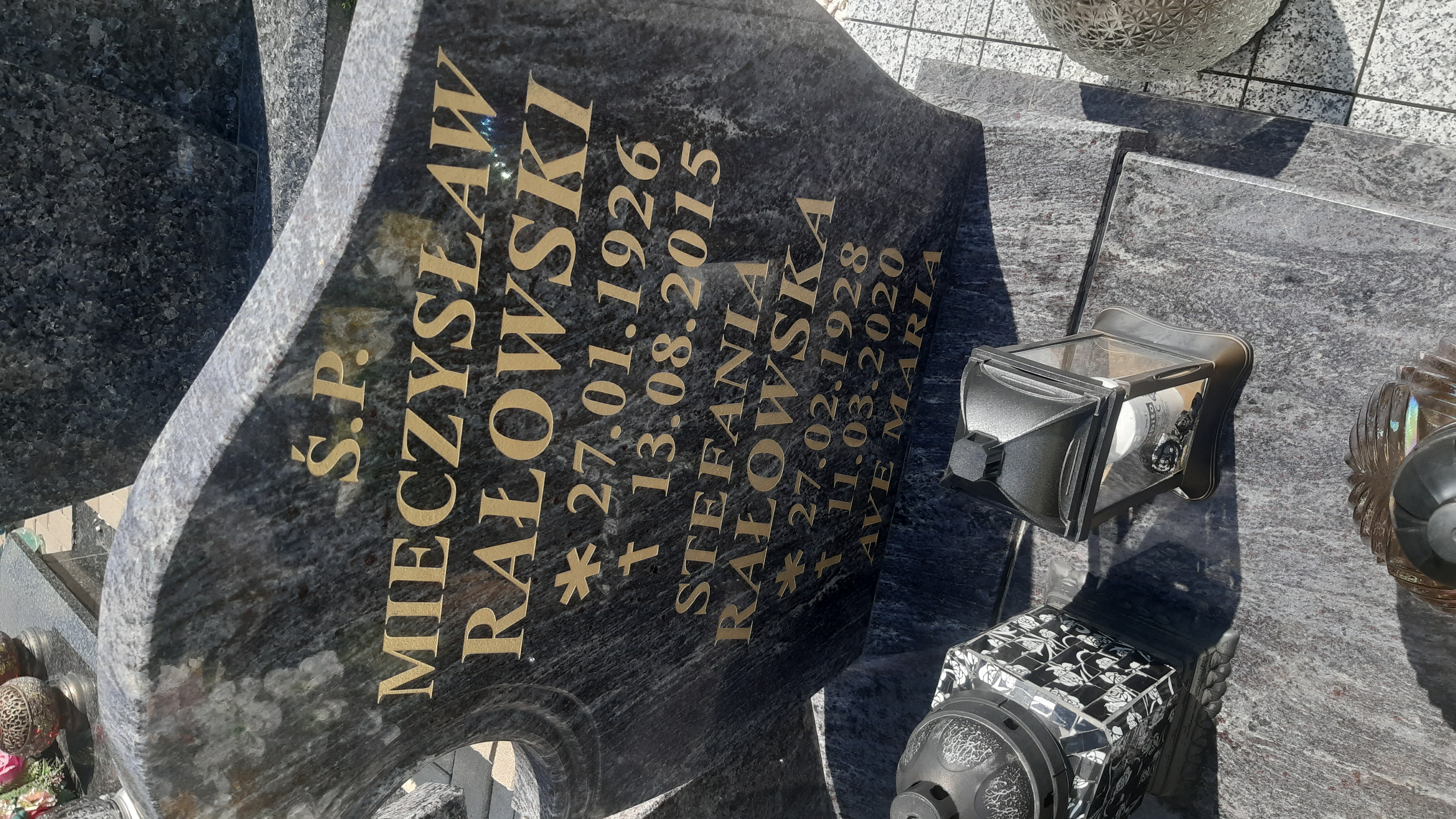 Mieczysław Rałowski 1926 Kamienna Góra Gmina Miejska - Grobonet - Wyszukiwarka osób pochowanych