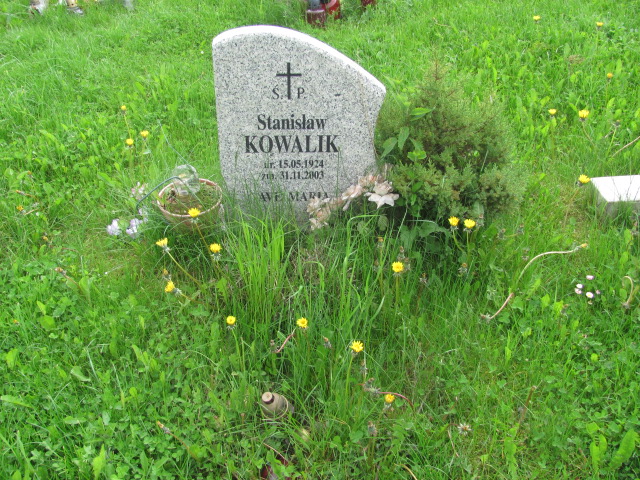 Stanisław Kowalik 1924 Kamienna Góra Gmina Miejska - Grobonet - Wyszukiwarka osób pochowanych