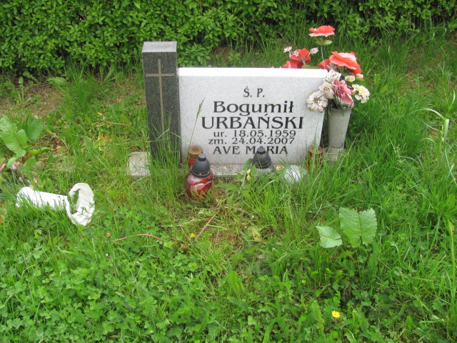 Grób Bogumił Urbański