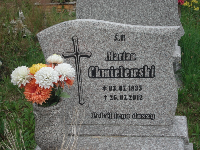 Grób Marian Chmielewski
