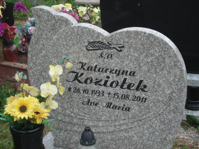 Katarzyna Koziołek 1933 Kamienna Góra Gmina Miejska - Grobonet - Wyszukiwarka osób pochowanych