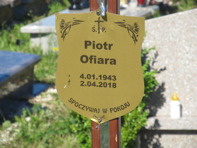 Piotr Ofiara 1943 Kamienna Góra Gmina Miejska - Grobonet - Wyszukiwarka osób pochowanych